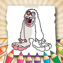 Mammott Monster Drawing Color APK
