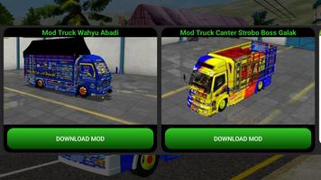 Mod Truck Wahyu Abadi Bussid ภาพหน้าจอ 1