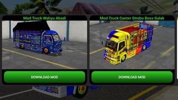 Mod Truck Wahyu Abadi Bussid स्क्रीनशॉट 1