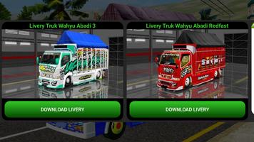 Mod Truck Wahyu Abadi Bussid স্ক্রিনশট 2