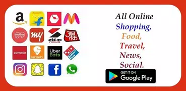 All in one shopping apps : shop+ app