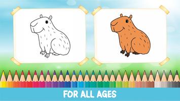 Capybara Coloring Game Masbro capture d'écran 1