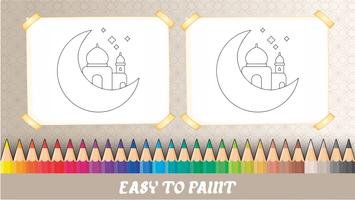 Islamic Coloring Pages Affiche