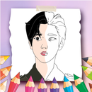 Kpop Idol Coloring Book APK