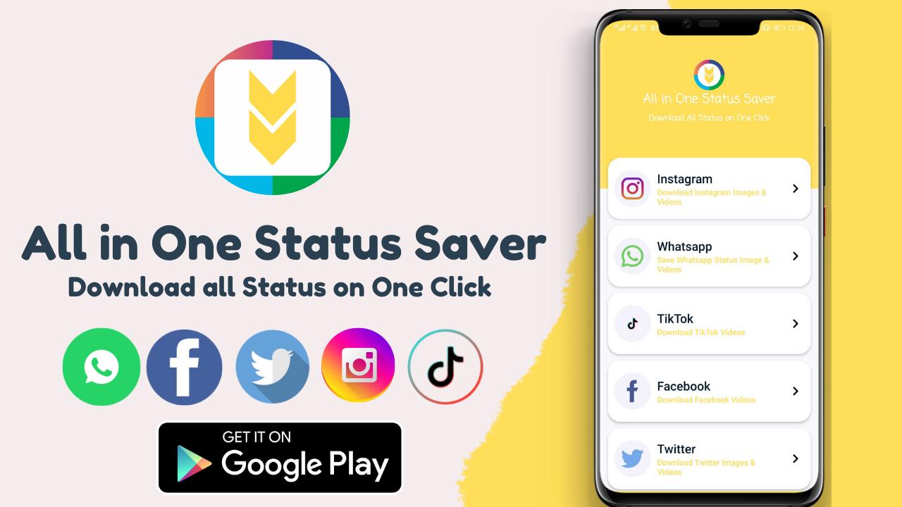 Status Saver - Video Download – Apps no Google Play