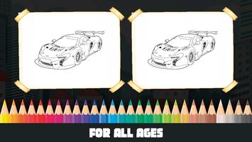 Sport Car Coloring Book capture d'écran 1