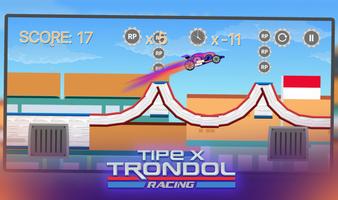 Tipe X Trondol Racing Game syot layar 1