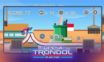 Tipe X Trondol Racing Game syot layar 3