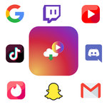 All Social Media in One App icon