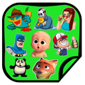 All In One 5000+ Stickers - WAStickersApp 2019