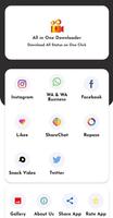 All In One Status Downloader الملصق