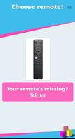 Remote control for Realme TV Affiche