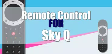 Controlo remoto para Sky Q TV