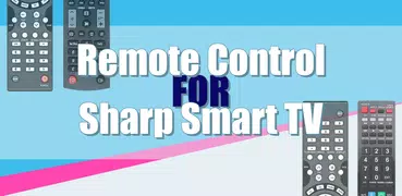 Remote for Sharp Smart TV