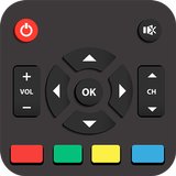 Universal tv remote control icon