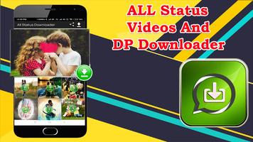Total Video Downloader and All Status Saver Affiche