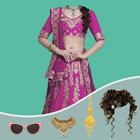 Icona Lehenga Choli Photo Editor