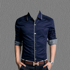 Man Casual Shirt Photo Suit иконка