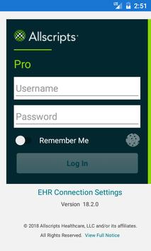 Allscripts Professional EHR Mobile 海报