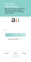 AllSocial الملصق