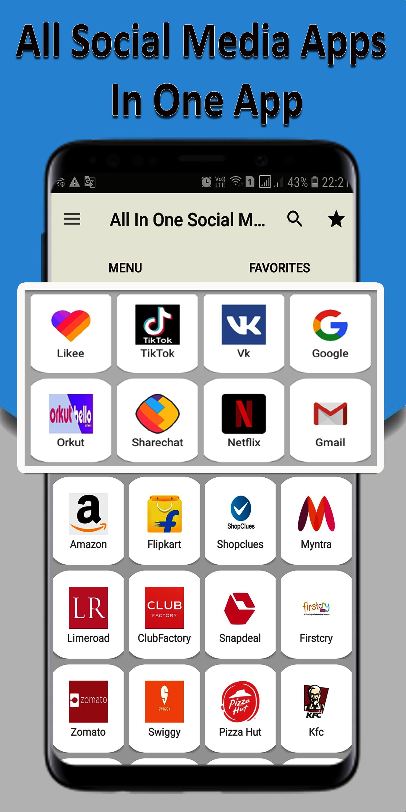 All social media and social network app 2020 APK for Android Download