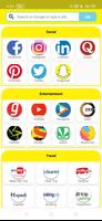All social media and social networks in 1 App capture d'écran 2