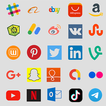 All Social Media In One App ไอคอน