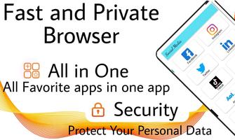 Pro max Browser - Fast & Safe 포스터