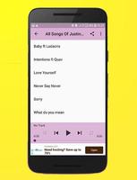 All Songs Of Justin Bieber Offline syot layar 2