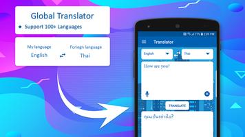 Tout le texte libre Traducteur:Traduire tous 2019 Affiche