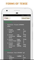English Grammar-Tense learning app screenshot 3