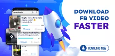 Video Downloader for FB HD 4K