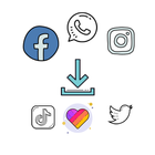 all social media video downloader 🔥🔥 icon
