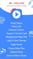 4K Video Player - All Format - Support Chromecast Plakat