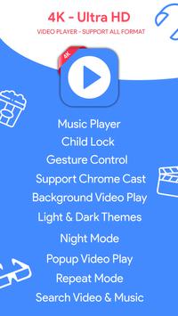 4K Video Player - All Format - Support Chromecast 海报