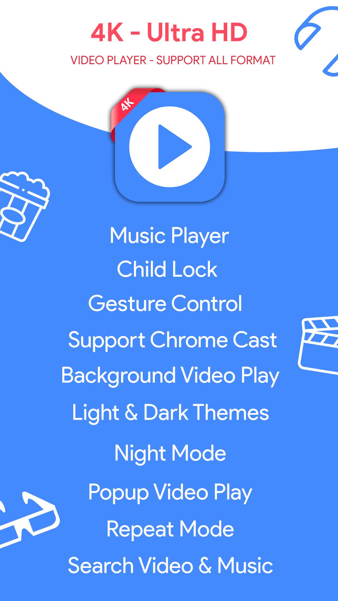 4K Video Player All Format - Support for Android Download
