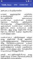 Tamil Text Viewer Docx imagem de tela 1