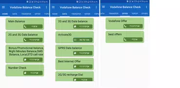 Vodafone Balance Check (india)