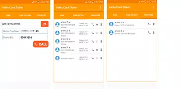 Hello Card Dialer