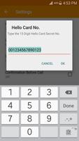 Hello Card Dialer syot layar 1