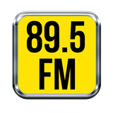 89.5 fm radio music online rádio icône
