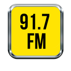 Radio 91.7 FM-icoon