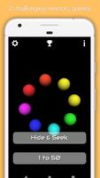 Number Memory Games Plakat