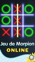 Jeu de Morpion - Online puzzle Affiche