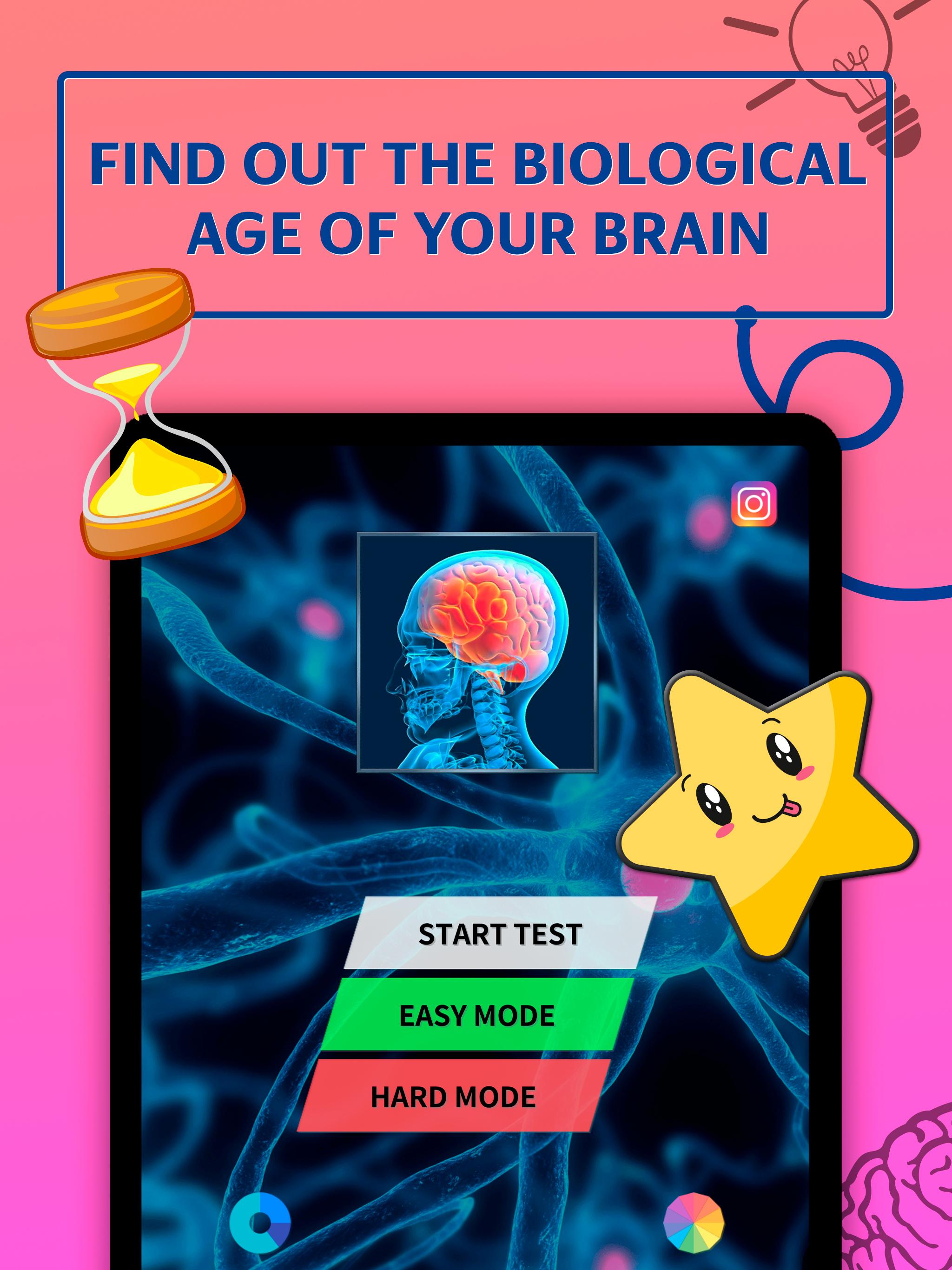 Тесты для мозга и памяти. Задания для игры. Тест на IQ. Тест на Возраст мозга. Тесты для мозга и памяти после 50 лет.