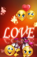 Emoticones de amor Ekran Görüntüsü 2