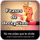 frases de decepción y tristeza アイコン