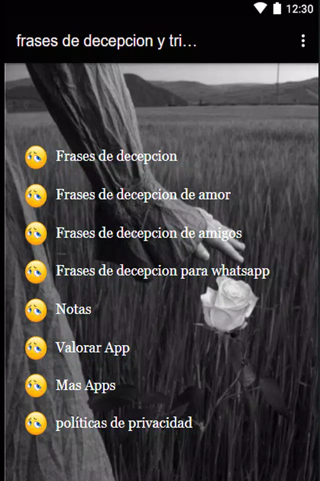 Tải xuống APK frases de decepción y tristeza cho Android