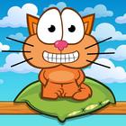 Hungry cat: physics puzzle-icoon