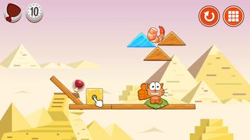 Hungry cat: physics puzzle screenshot 3